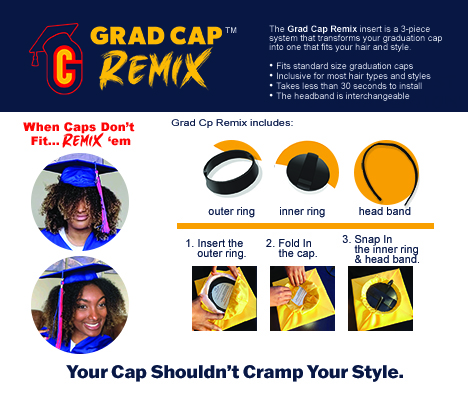 Grad Cap Remix instructions